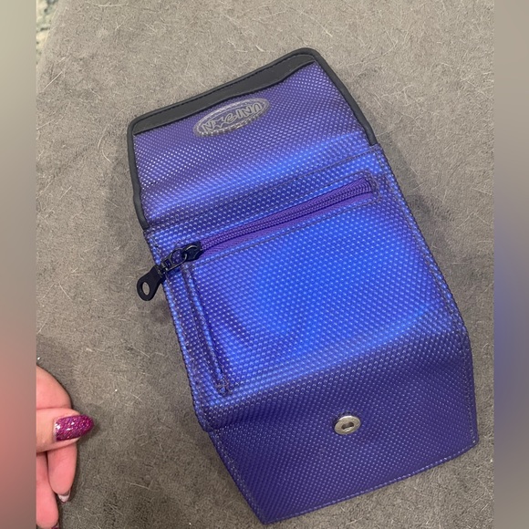 Purple tri-fold wallet— FREE if bundled with any other item. - Picture 2 of 4